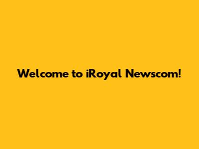 Welcome to iRoyal Newscom!